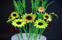 ایده های جالب برای ساختن دکور های گل
