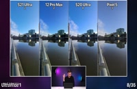 مقایسه دوربین گوشی های S21 Ultra و iPhone 12 Pro Max و S20 Ultra و Pixel 5