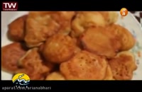 آموزش غذای محلی ایرانشهر نان سرخ شده