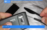 تعمیر تصویری تلفن- تعمیر و تعویض ال سی دی شکسته یا صفحه لمسی گوشی Nokia N8