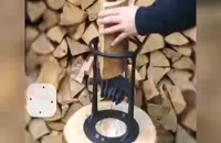 وسیله‌ای جالب و کاربردی برای برش چوب