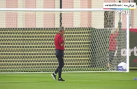تمرین پرتغال با حضور رونالدو قبل از بازی با مراکش