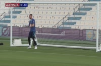 تمرینات تیم ملی انگلیس برای بازی مقابل ایران