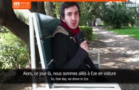 آموزش مکالمات زبان فرانسه - در یکی از روستا های فرانسه