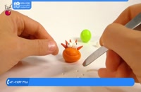 طریقه ساخت عروسک خمیری جالب برای سر مداد