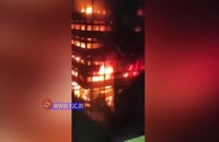 آتش سوزی در ساختمان دادستانی اندونزی