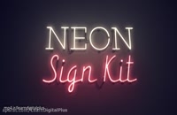 پروژه Ae Neon Kit