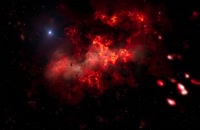 ویدیو فوتیج کهکشان قرمز