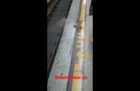 شست و شوی مترو تهران با دستگاه نانوبخارشوی استیم پاور