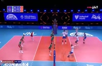 خلاصه بازی والیبال بلغارستان - روسیه