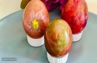 آموزش رنگ کردن تخم مرغ به ۳ روش