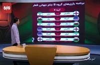بازی‌های ایران در جام جهانی قطر