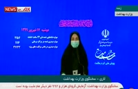 آخرین آمار کرونا در ایران 17 شهریور 99
