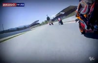 لحظات مهیج موتو GP کاتالان 2022 از دوربین موتور
