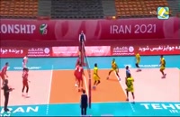 خلاصه والیبال ایران - هند (قهرمانی زیر 19 سال)