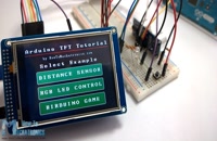 آموزش صفحه لمسی Arduino TFT LCD