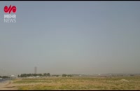 نمایی از هوای آلوده شیراز