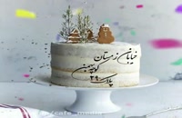 کلیپ تبریک تولد 29 بهمن / بهمن ماهی جان تولدت مبارک