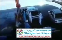 سرقت عجیب پژو پارس در پمپ بنزین