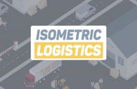 پروژه آماده تیزر موشن گرافیک تدارکات ایزومتریک Isometric Logistics