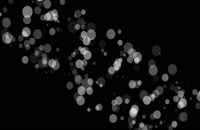 ویدیو فوتیج ذرات بوکه مورب راست