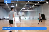 ورزش والیبال کودکان ::: آموزش فرم و تکنیک سرویس زدن