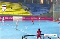 خلاصه گل‌های تیم ملی فوتسال زنان ایران برابر قرقیزستان