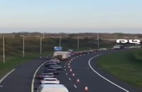 ترافیک سنگین در جاده‌های مناطق تفریحی! - ایرلند
