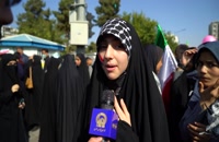 برگزاری راهپیمایی 13 آبان در مشهد مقدس به مناسبت روز دانش آموز