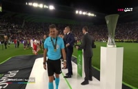 مراسم اهدای جام قهرمانی لیگ کنفرانس اروپا 2022/23