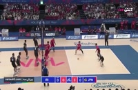 والیبال ژاپن 3 - ایران 0