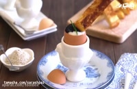 دستورالعمل یک صبحانه خوشمزه تخم مرغی