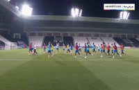 تمرینات آماده سازی ستاره های تیم ملی فرانسه