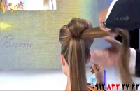 کلیپ آموزش شینیون مو به روش آکادمیک