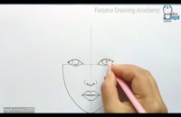 آموزش طراحی چهره با مداد سیاه برای مبتدیان