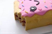 طرز تهیه کیک دخترانه برای جشن ها در خانه