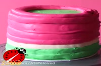 کیک هندوانه ای ویژه یلدا