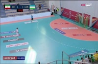 هندبال ایران 35 - ازبکستان 23