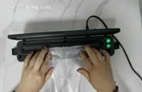 دستگاه پلمپ نایلون پلاستیک برقی vacuum sealer وکیوم مواد غذایی لینک سرا