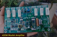 400W Real Power Mosfet Amplifier | ساخت آمپلی فایر 400 وات همراه با pcb
