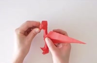 کاردستی ساده اوریگامی عقرب برای کودکان