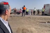 جزئیات حادثه واژگونی اتوبوس مسافران عراقی