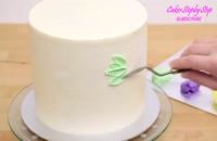 ترفند متنوع تزیین کیک