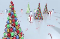 پروژه لوگو کریسمس آماده داوینچی ریزالو – Abstract Christmas Logo