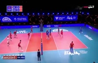 والیبال ایران 1 - روسیه 3