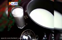 طرز تهیه شیر عسلی