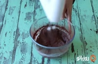 خوشمزه روز: بستنی کره بادام زمینی با سس شکلات