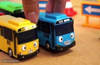 کارتون اتوبوس های کوچولو - هیولا در غار