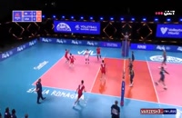 خلاصه بازی والیبال ایران - آمریکا