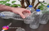آموزش گلدان آویز با بطری پلاستیکی